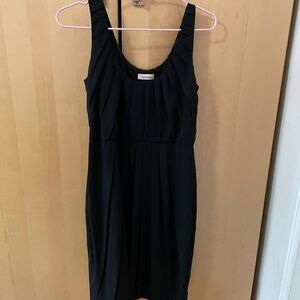 Calvin Klein Elegant Black Midi Dress
